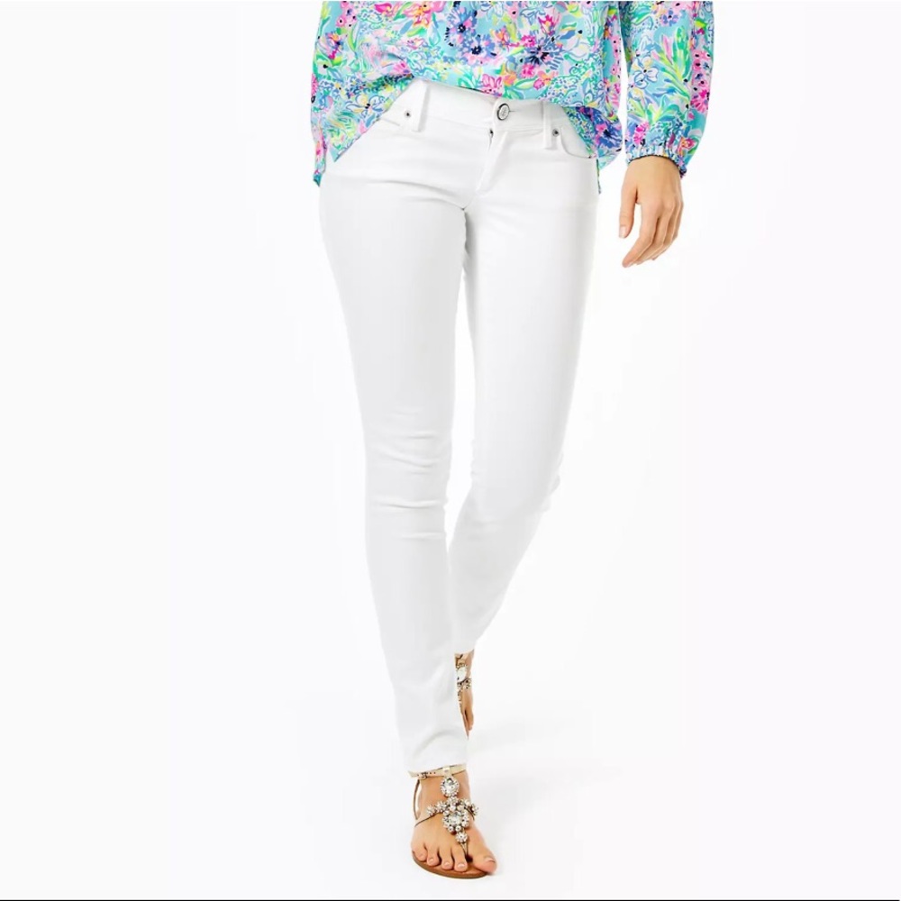 Lilly Pulitzer 31” Worth Skinny Jeans